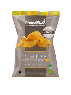 Croustisud Chips zeezout bio 100g - 1803